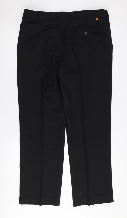 Farah Men's Black Classic Dress Pants Size 36