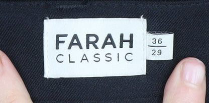 Farah Men's Black Classic Dress Pants Size 36