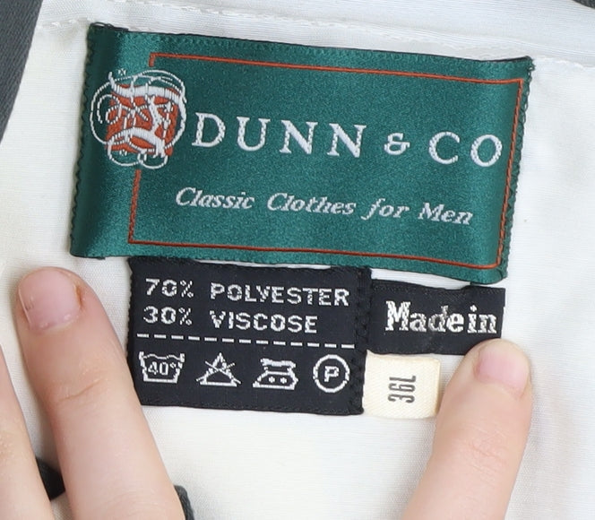 Dunn & Co Men's Green Dress Pants 31L Classic Fit