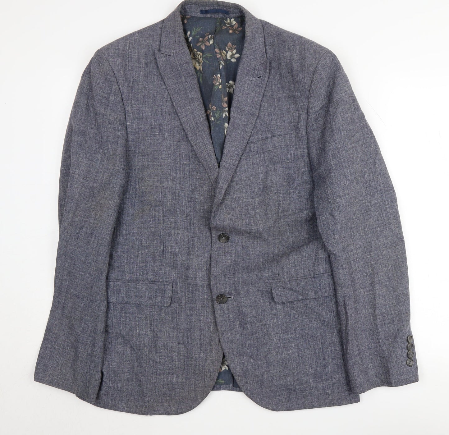 Mens UK Size 40 NEXT Regular Blue Suit Jacket