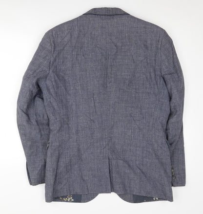 Mens UK Size 40 NEXT Regular Blue Suit Jacket
