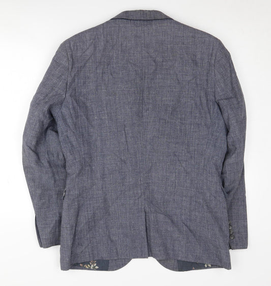 Mens UK Size 40 NEXT Regular Blue Suit Jacket