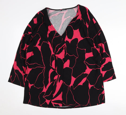 Womens UK Size 14 Roman Multicoloured  Blouse