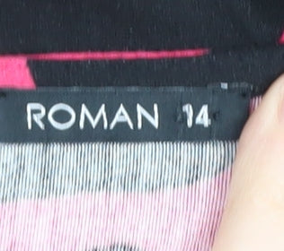 Womens UK Size 14 Roman Multicoloured  Blouse