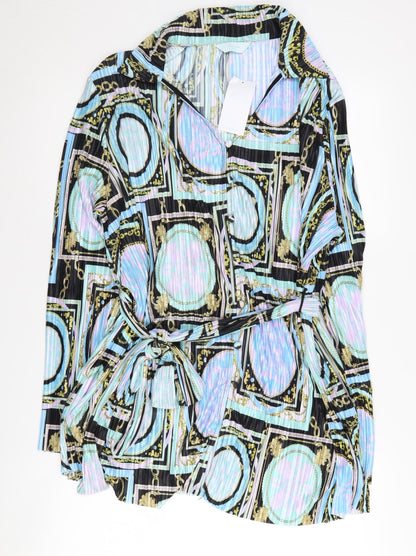 New Look Women's Multicoloured Tunic Blouse Size 20