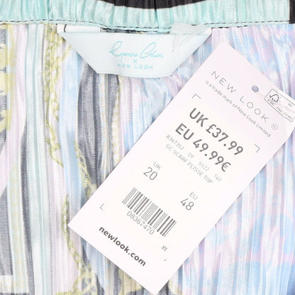 New Look Women's Multicoloured Tunic Blouse Size 20