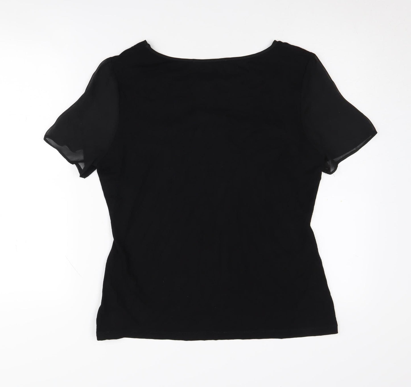 Betty Jackson Black Women's Black Blouse Size 14 Casual