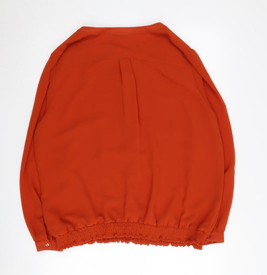 Womens UK Size 18 Debenhams Orange  Blouse