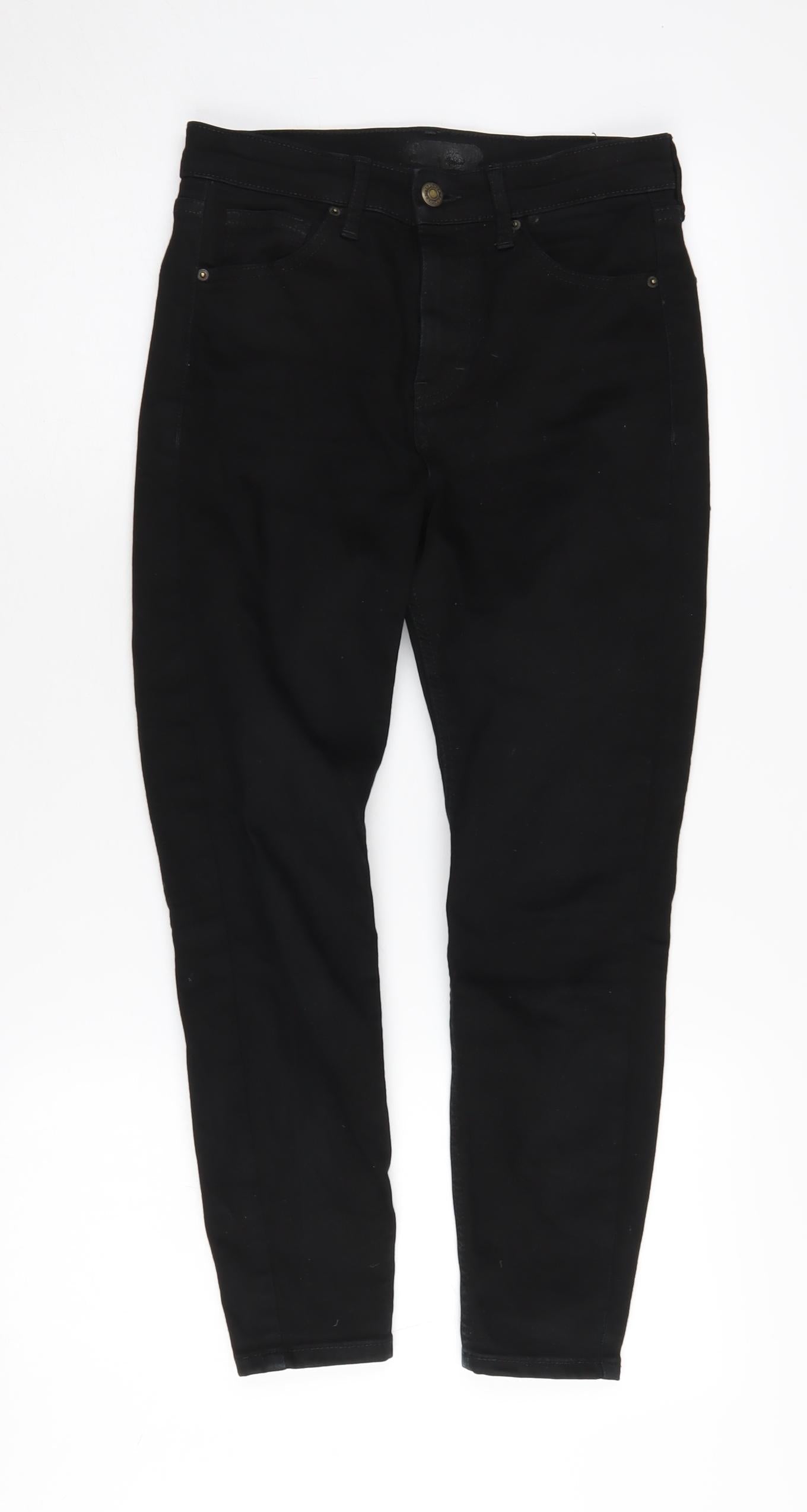 Topshop Women's Black Skinny Jeans Size 10