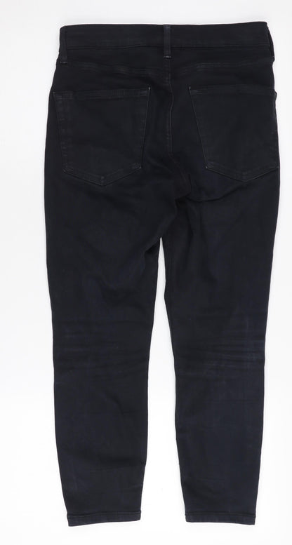 Topshop Women's Black Skinny Jeans Size 10