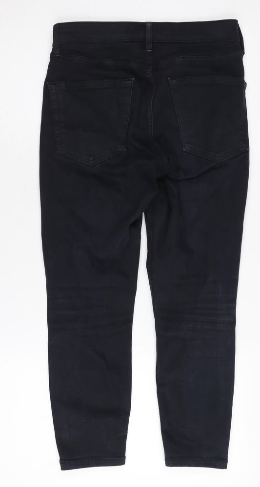 Topshop Women's Black Skinny Jeans Size 10