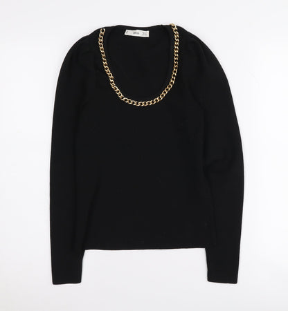 Womens UK Size XS MNG Black