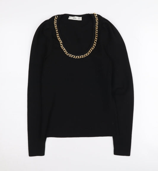 Womens UK Size XS MNG Black