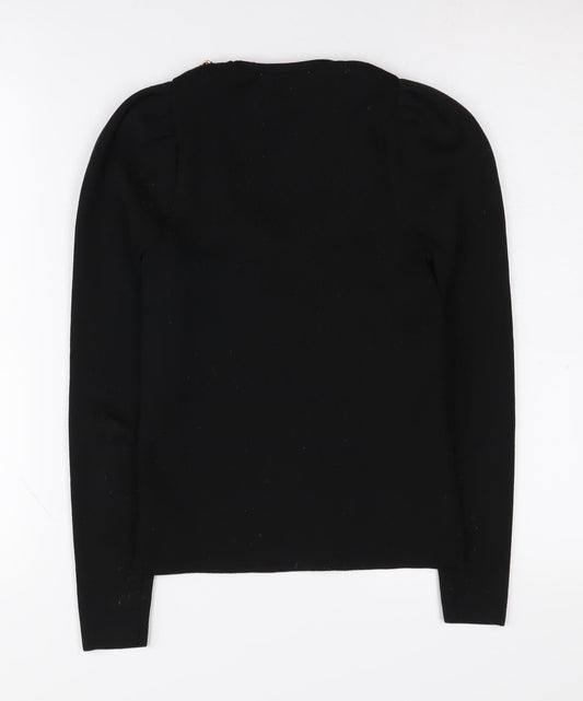 Womens UK Size XS MNG Black