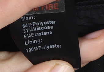 Karen Millen Women's Black Cropped Trousers Size 6