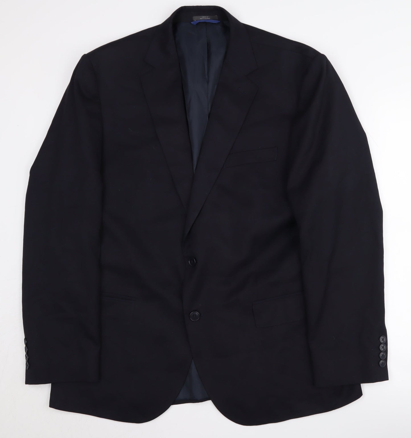 Mens UK Size 42 Marks and Spencer Regular Black Suit Jacket