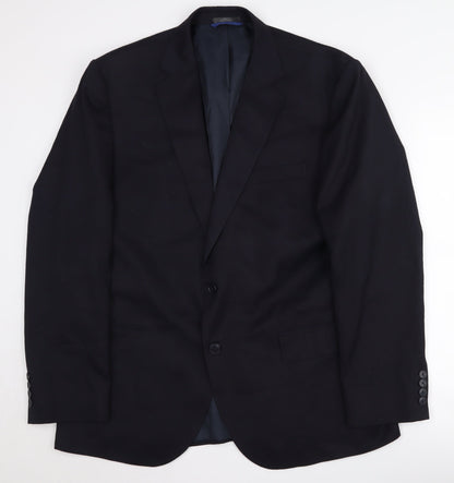 Mens UK Size 42 Marks and Spencer Regular Black Suit Jacket