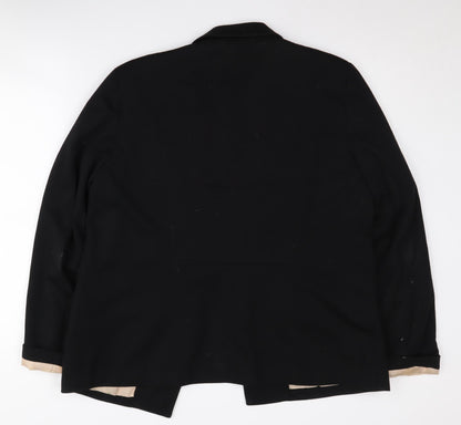 Oasis Women's Black Blazer Size 16 for Formal Events