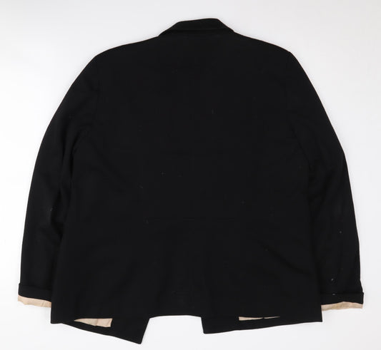 Oasis Women's Black Blazer Size 16 for Formal Events