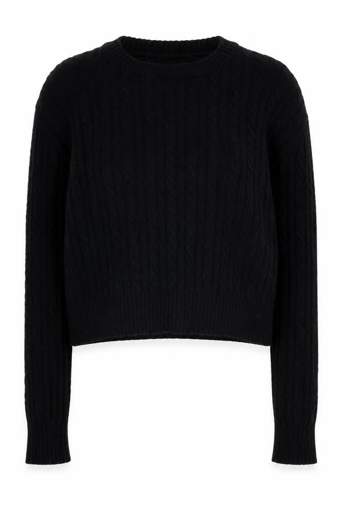 Womens UK Size XS Pull & Bear Black Pullover Jumper