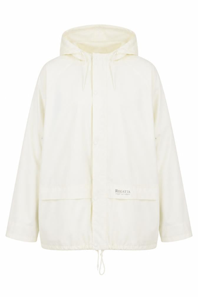 Womens UK Size XL Regatta Ivory Rain Coat