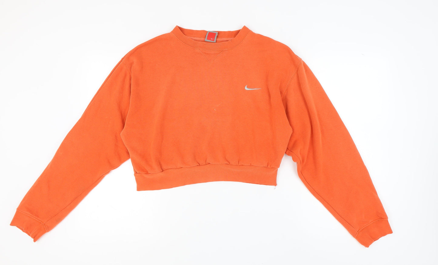Nike Women's Orange L Pullover Sweatshirt