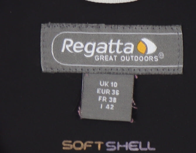 Womens UK Size 10 Regatta Black Basic Jacket