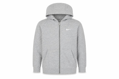 Nike Boys Full Zip Grey Hoodie Size M
