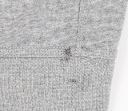 Nike Boys Full Zip Grey Hoodie Size M