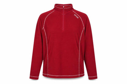 Womens UK Size 10 Regatta Red Henley Sweatshirt