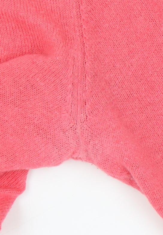 Womens UK Size 8 Laura Ashley Pink Pullover Jumper