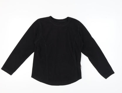 Trespass Boys' Black Fleece Sweatshirt M - Winter Activewear