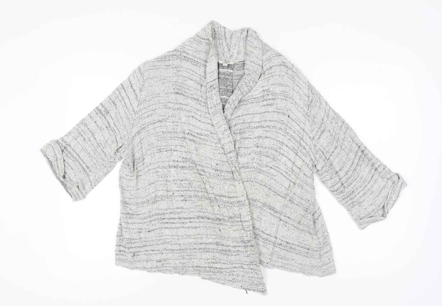 Womens UK Size 16 FatFace Grey Cardigan Jumper