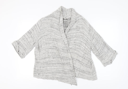 Womens UK Size 16 FatFace Grey Cardigan Jumper