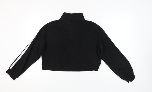 H&M Women's Black NASA Henley Sweatshirt S