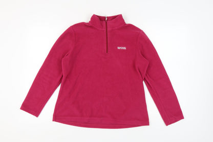 Regatta Women's Pink Fleece Sweatshirt, Size 16, Casual Outdoor