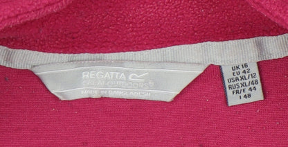 Regatta Women's Pink Fleece Sweatshirt, Size 16, Casual Outdoor