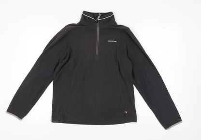 Mens UK Size S Craghoppers Black Henley Sweatshirt