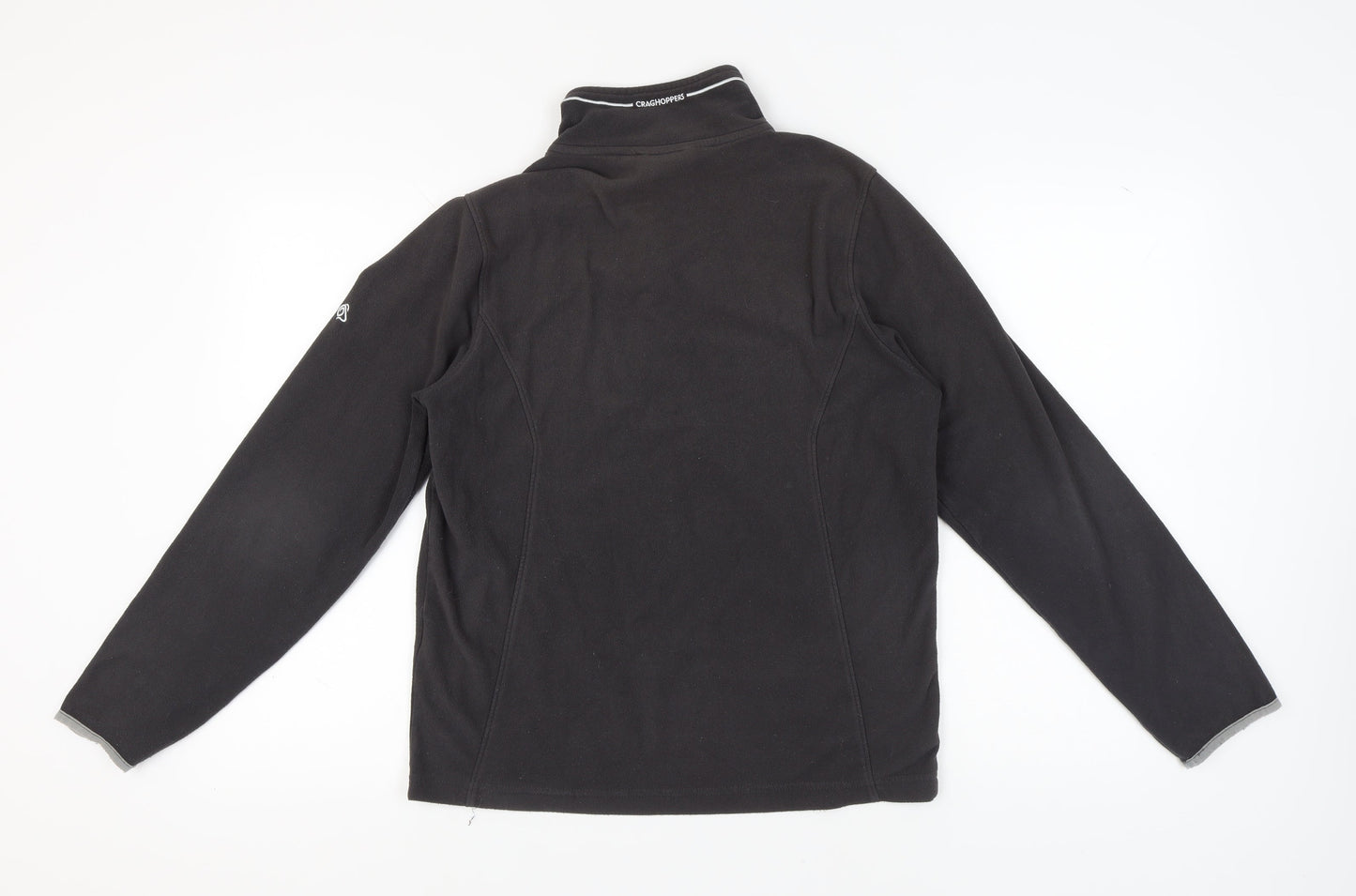 Mens UK Size S Craghoppers Black Henley Sweatshirt