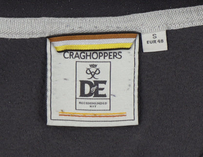 Mens UK Size S Craghoppers Black Henley Sweatshirt
