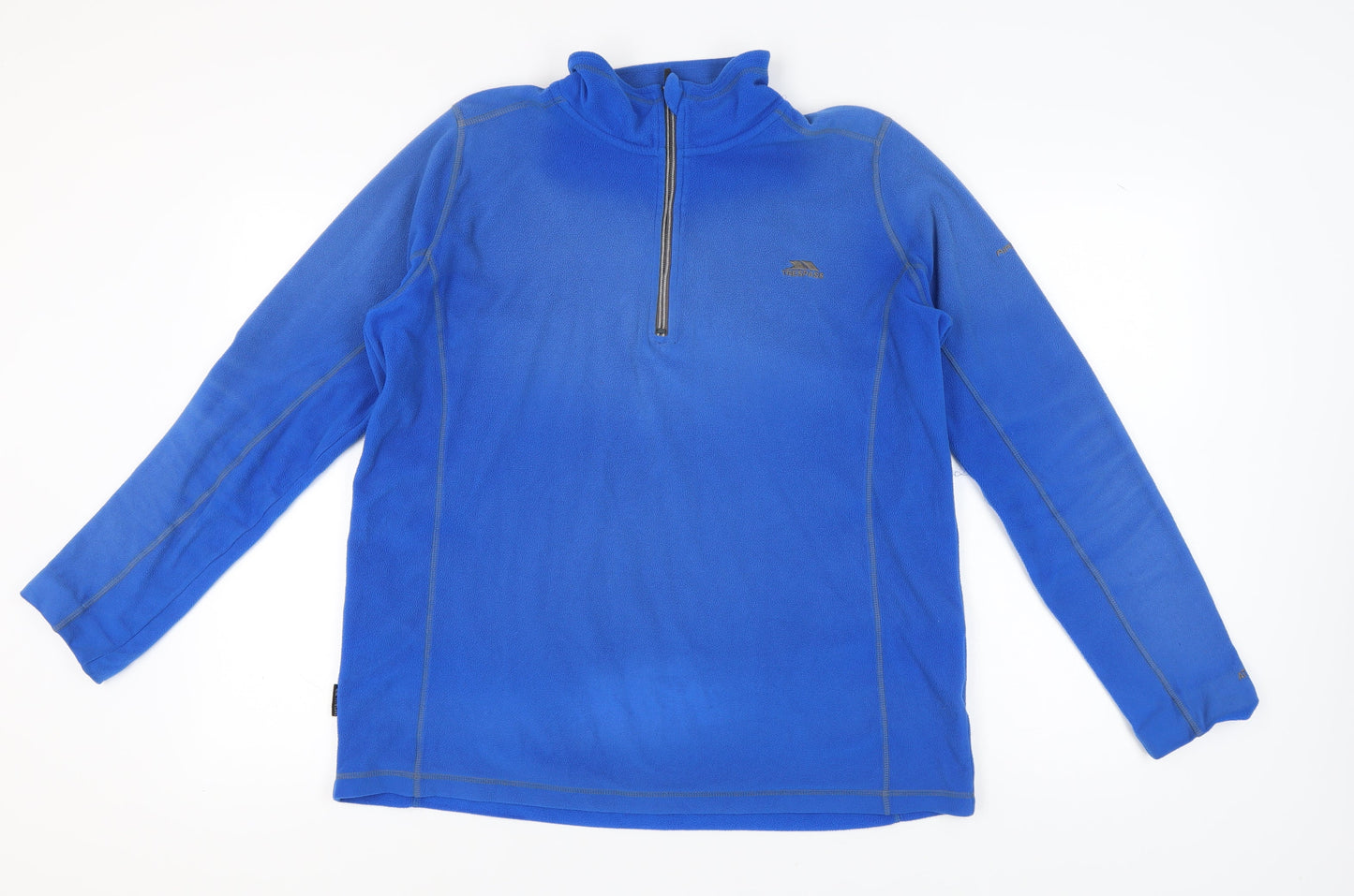 Trespass Men's Blue Fleece 1/2 Zip Jumper Size L