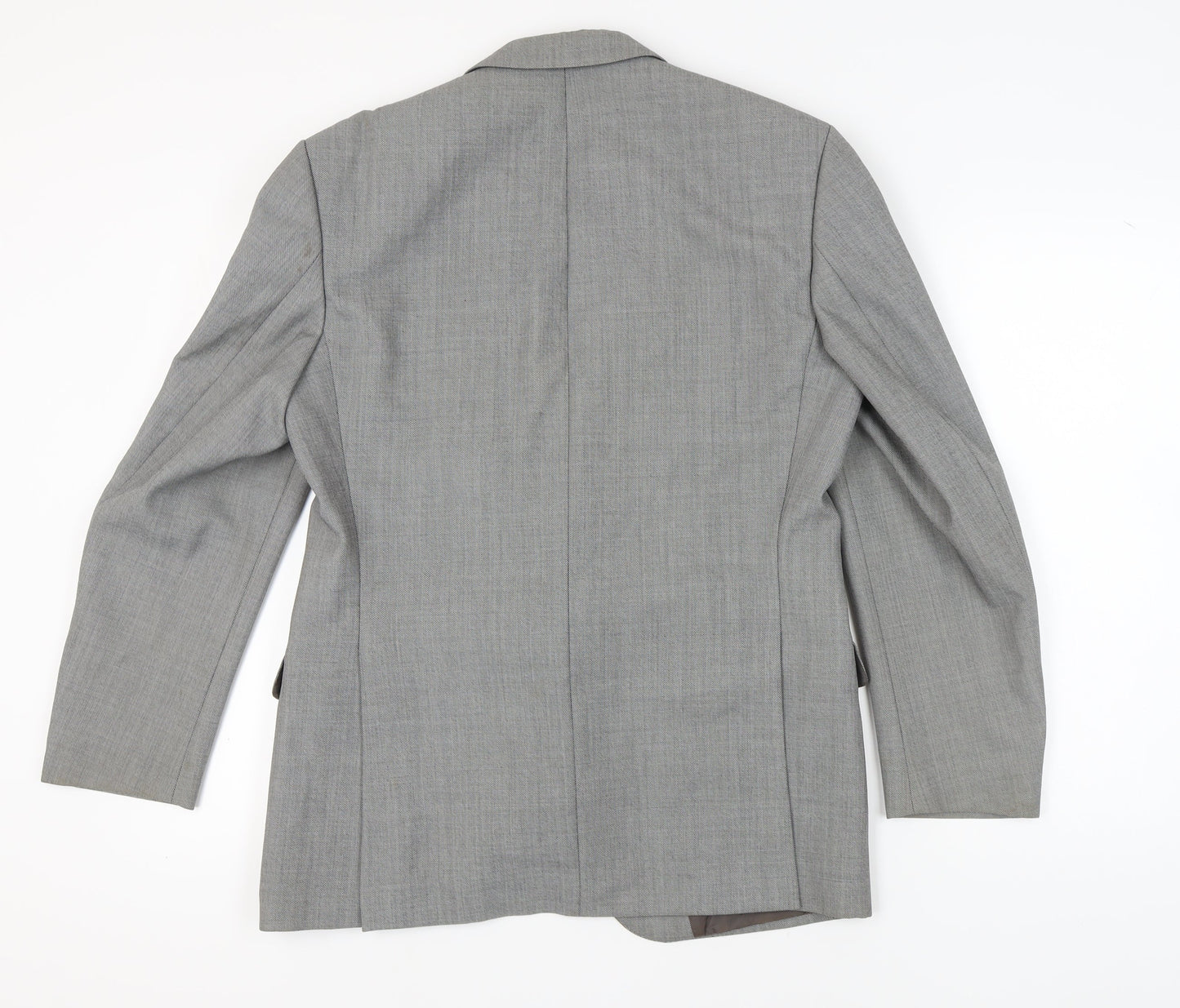 Mens UK Size 40 Baumler Regular Grey Suit Jacket