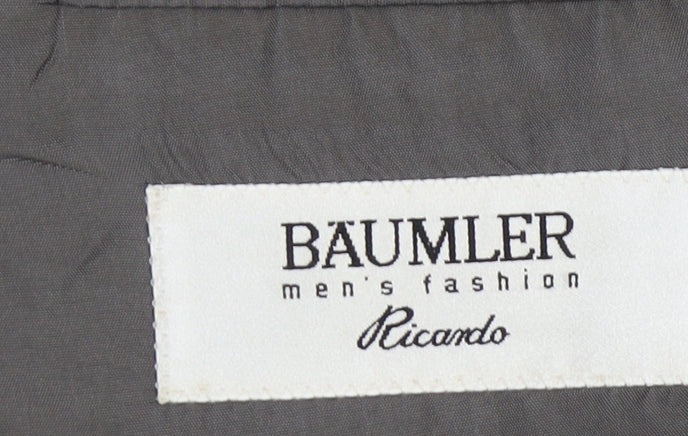 Mens UK Size 40 Baumler Regular Grey Suit Jacket