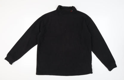 Trespass Men's Black L Fleece Pullover Sweatshirt