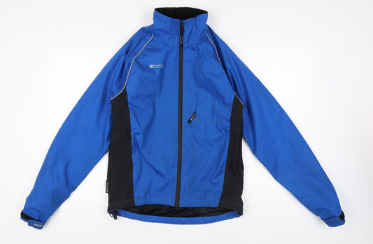 Mens UK Size XS Mountain Warehouse Blue Windbreaker Coat