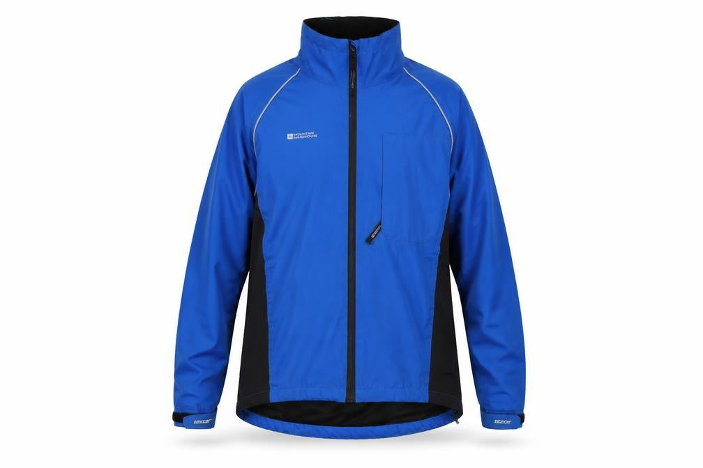 Mens UK Size XS Mountain Warehouse Blue Windbreaker Coat