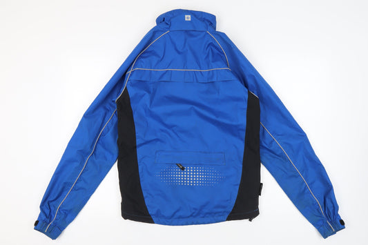 Mens UK Size XS Mountain Warehouse Blue Windbreaker Coat