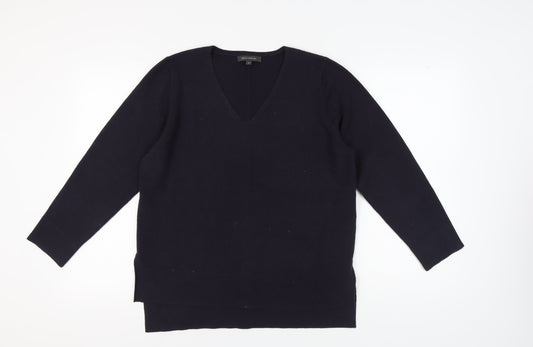 Womens UK Size S French Connection Black Pullover Jumper