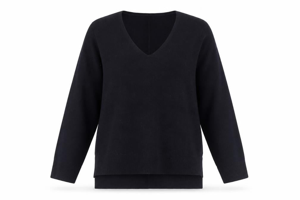 Womens UK Size S French Connection Black Pullover Jumper
