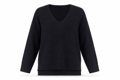 Womens UK Size S French Connection Black Pullover Jumper